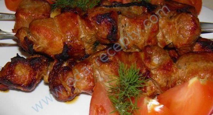 Шашлык в томатном соке