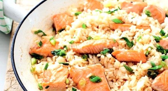 Плов с рыбой