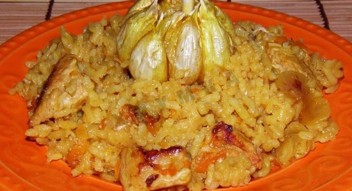 Рассыпчатый плов в мультиварке