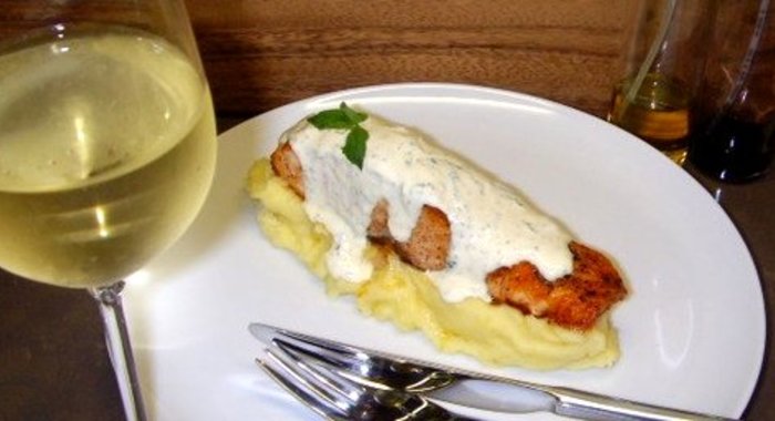 Стейк из семги