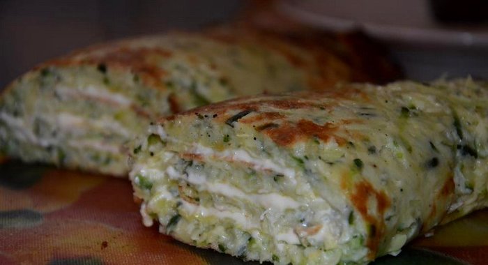 Кабачковый рулет