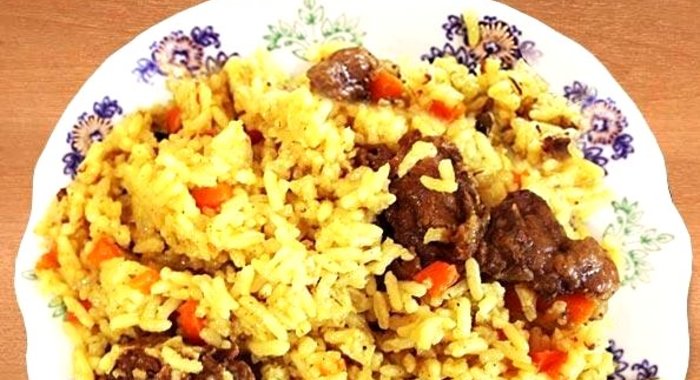 Плов с ребрышками в мультиварке