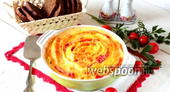 Овощная запеканка из цукини