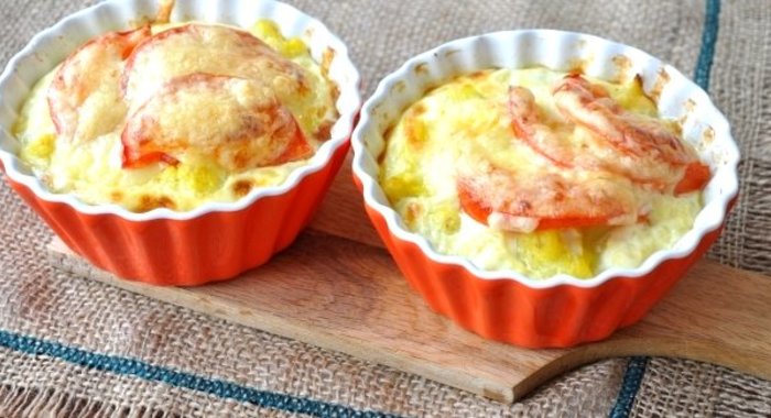 Запеканка из цветной капусты для детей