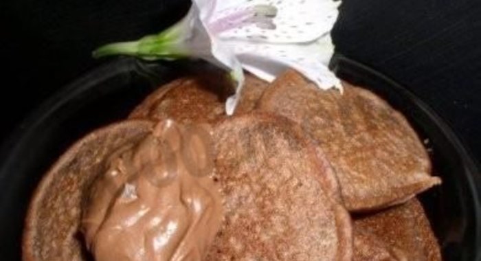 Шоколадно-кофейные оладьи