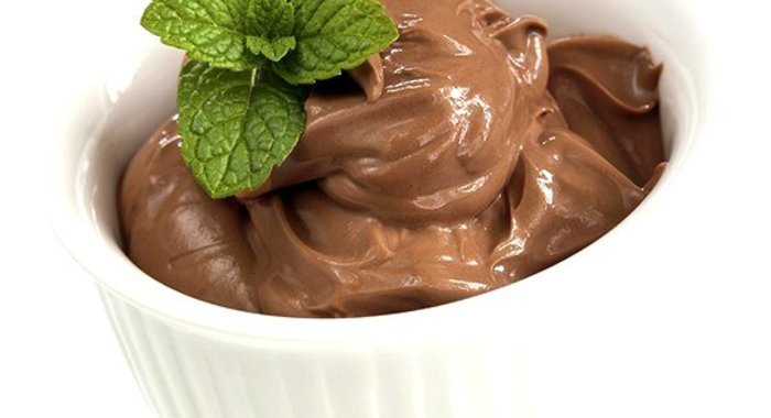 Горький шоколадно-апельсиновый мусс