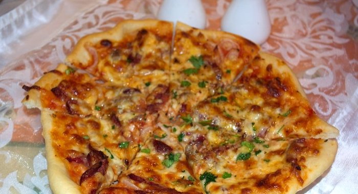 Пицца с индейкой