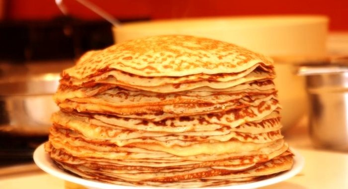 Блинчики с разрыхлителем