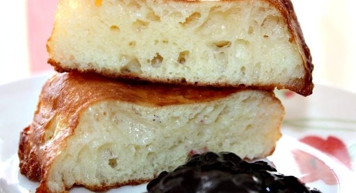 Оладьи на дрожжах на воде