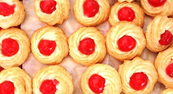 Печенье с вишней