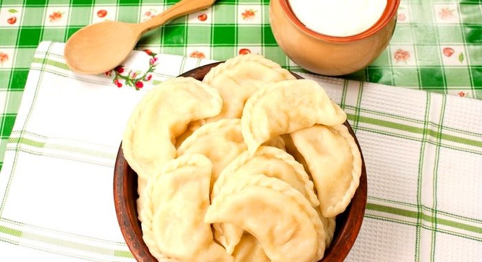 Тесто на вареники с картошкой