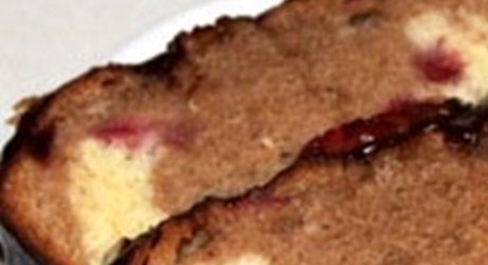 Кекс с ягодами