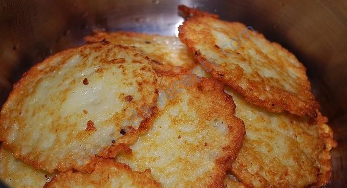 Картофельные оладьи Деруны