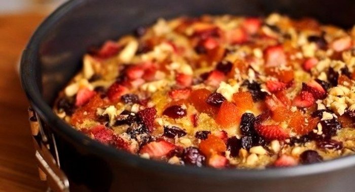 Творожный пирог в духовке