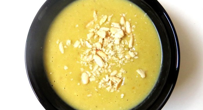 Суп-пюре из тыквы и брокколи