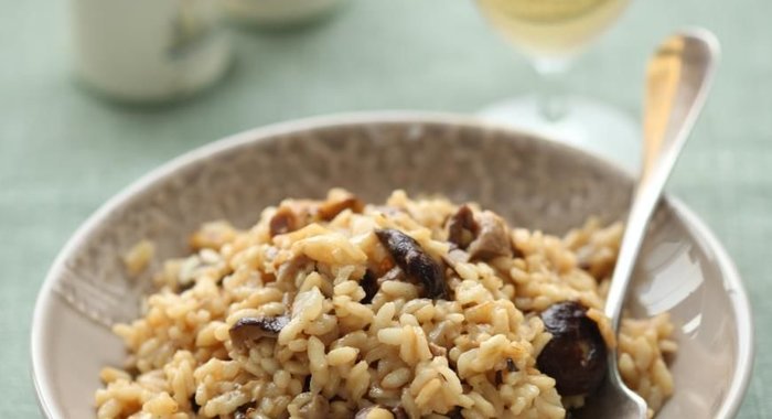 Грибное ризотто