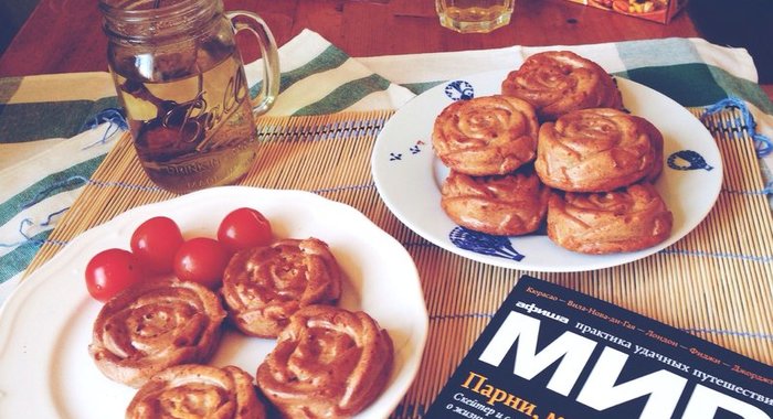 Маффины с тунцом и сыром