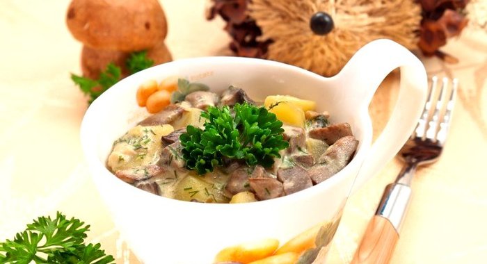 Грибное рагу