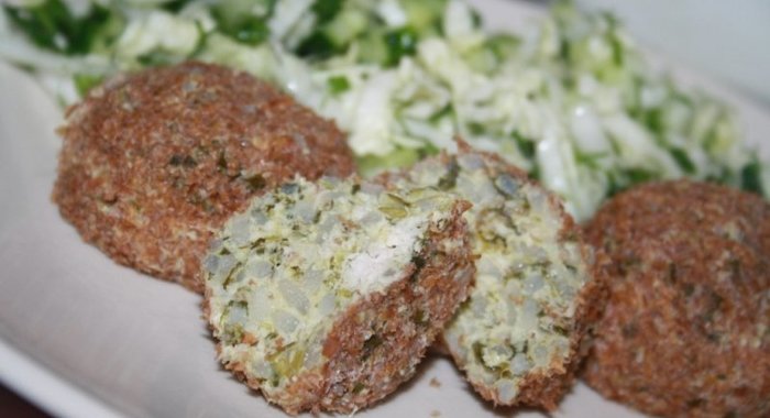 Паровые куриные тефтельки с отрубями