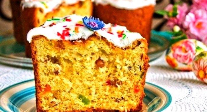 Итальянская пасха панеттоне