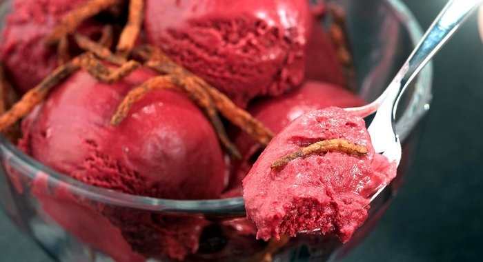 Свекольное мороженое