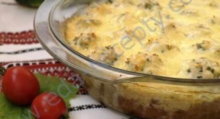 Кабачковая запеканка