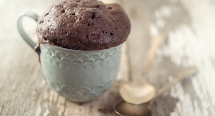 Шоколадный пирог в кружке