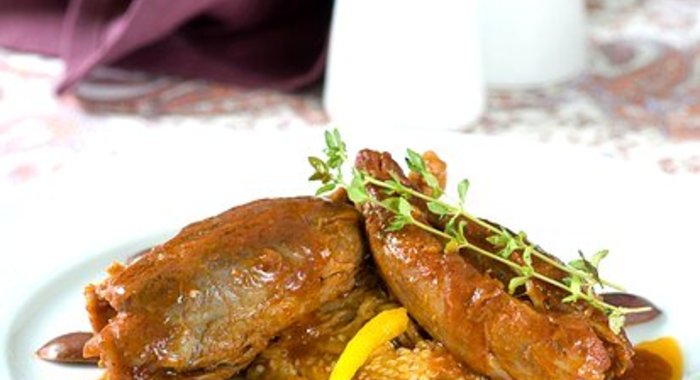 Свиные ребра в цитрусовом маринаде