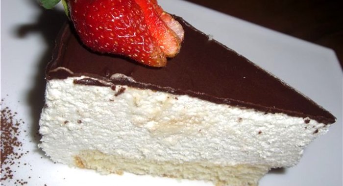 Торт Птичье молоко на желатине