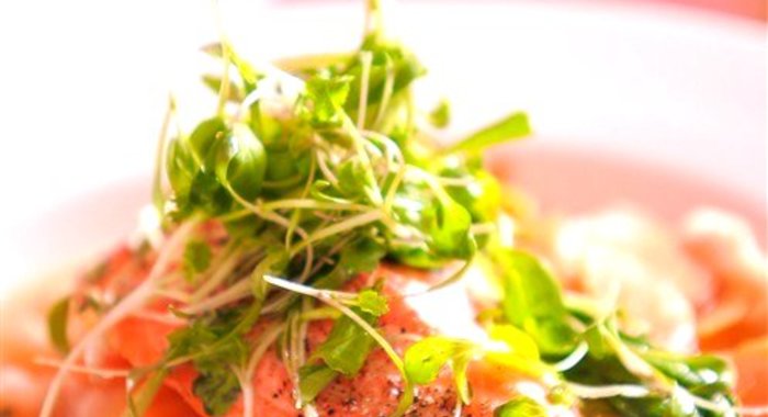 Семга в имбирном маринаде