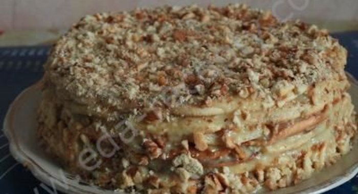 Торт на сковороде