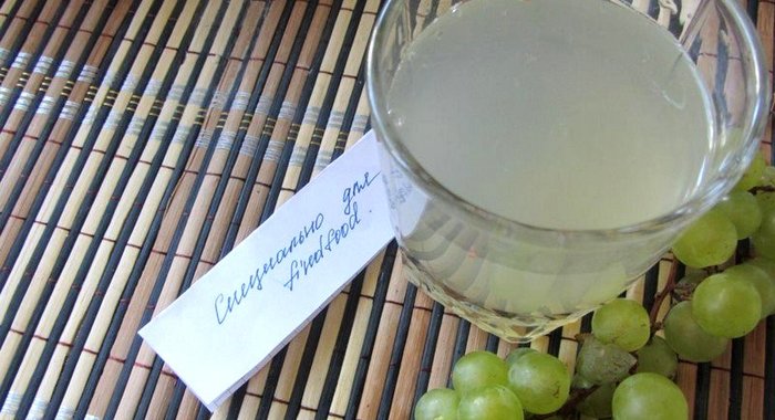 Виноградный газированный напиток