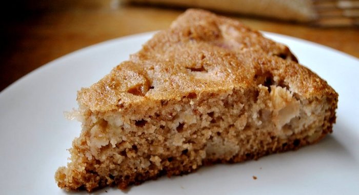 Шарлотка постная