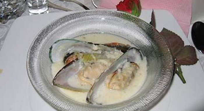 Суп с мидиями