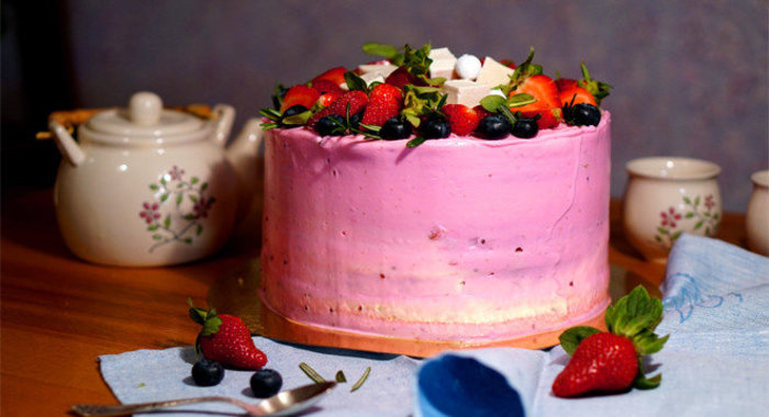 Торт «Красный бархат»