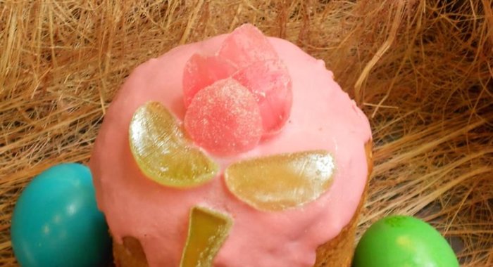 Нежный пасхальный кулич