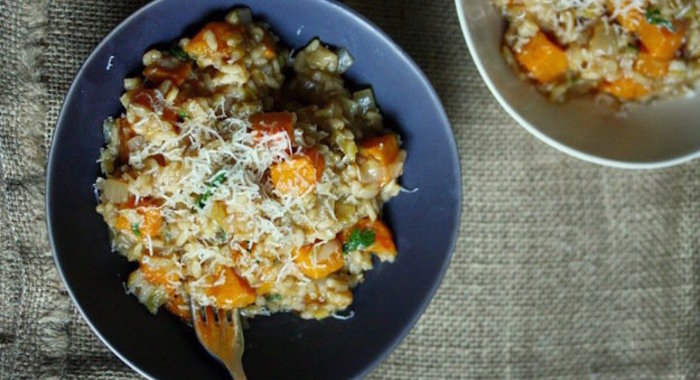 Ризотто с тыквой