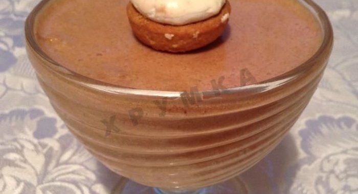 Шоколадный крем мусс