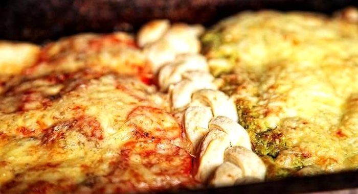 Пицца на слоеном тесте