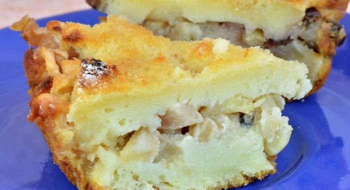 Шарлотка из батона