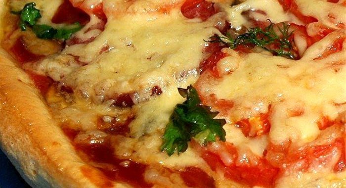 Пицца на кефире