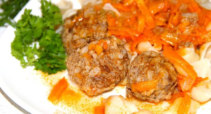 Подлива из тефтелей