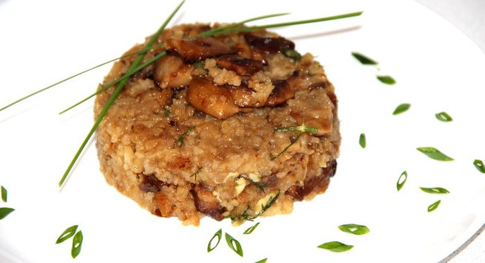 Ризотто с белыми грибами