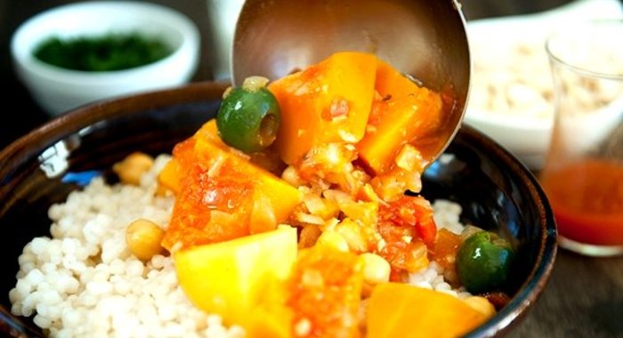 Рагу из тыквы с овощами