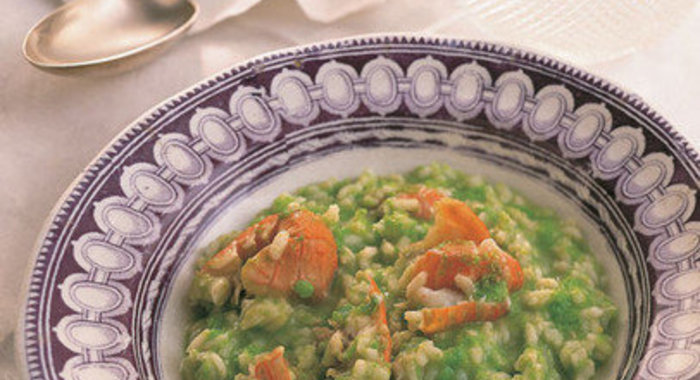 Ризотто с лангустинами