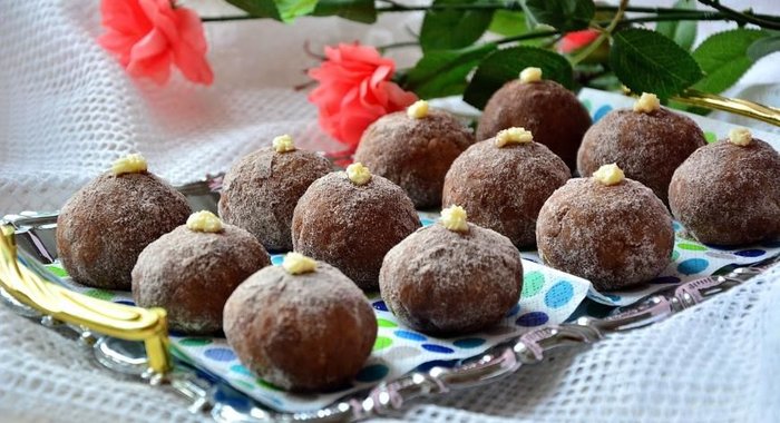 Пирожные из кулича