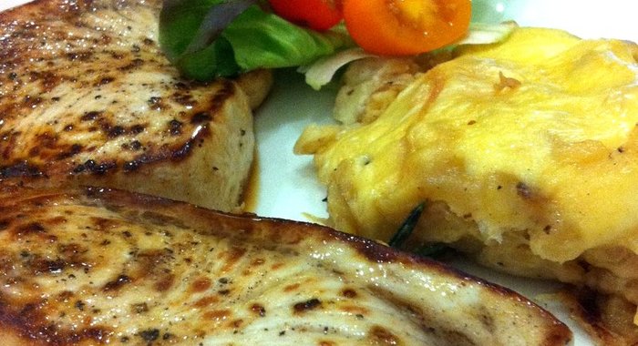 Стейки из рыбы-меч