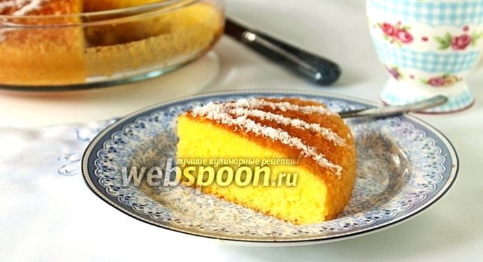 Влажный молочный кекс