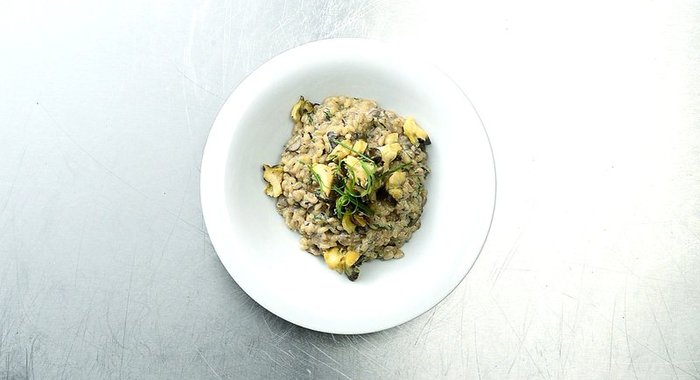 Перлотто с рапанами