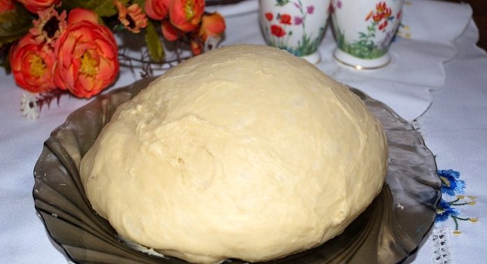Дрожжевое тесто для пирога